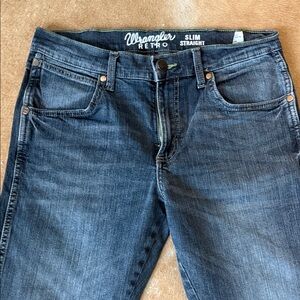 Wrangler Retro Slim Straight Men’s  Jeans - Indigo Blue